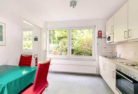 Foto: Die kleine Küche des Apartments